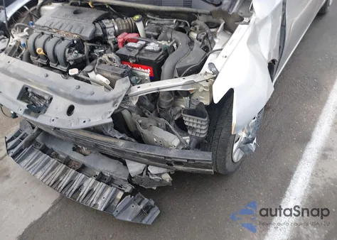 2017 Nissan Sentra S из США, поврежденный, VIN 3N1AB7AP0HY224151